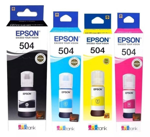 Tinta de Impresora Epson 504 KIT - Imagen 6