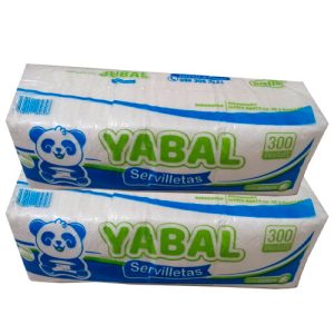Servilletas Yabal Bulto x 16 Paquetes - 300 unidades