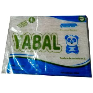 Toalla Z – Yabal Blanco x 20, Bulto