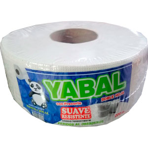 PAPEL HIGIÉNICO INDUSTRIAL YABAL 200 MTS x 12